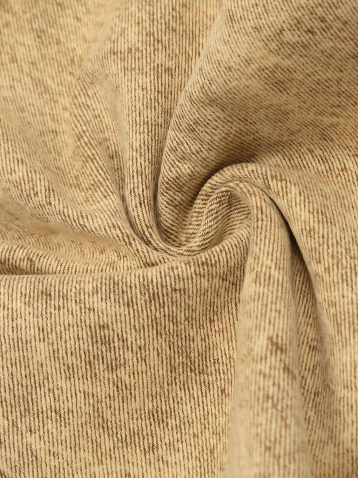 Vintage Washed Pleated Straight Jeans