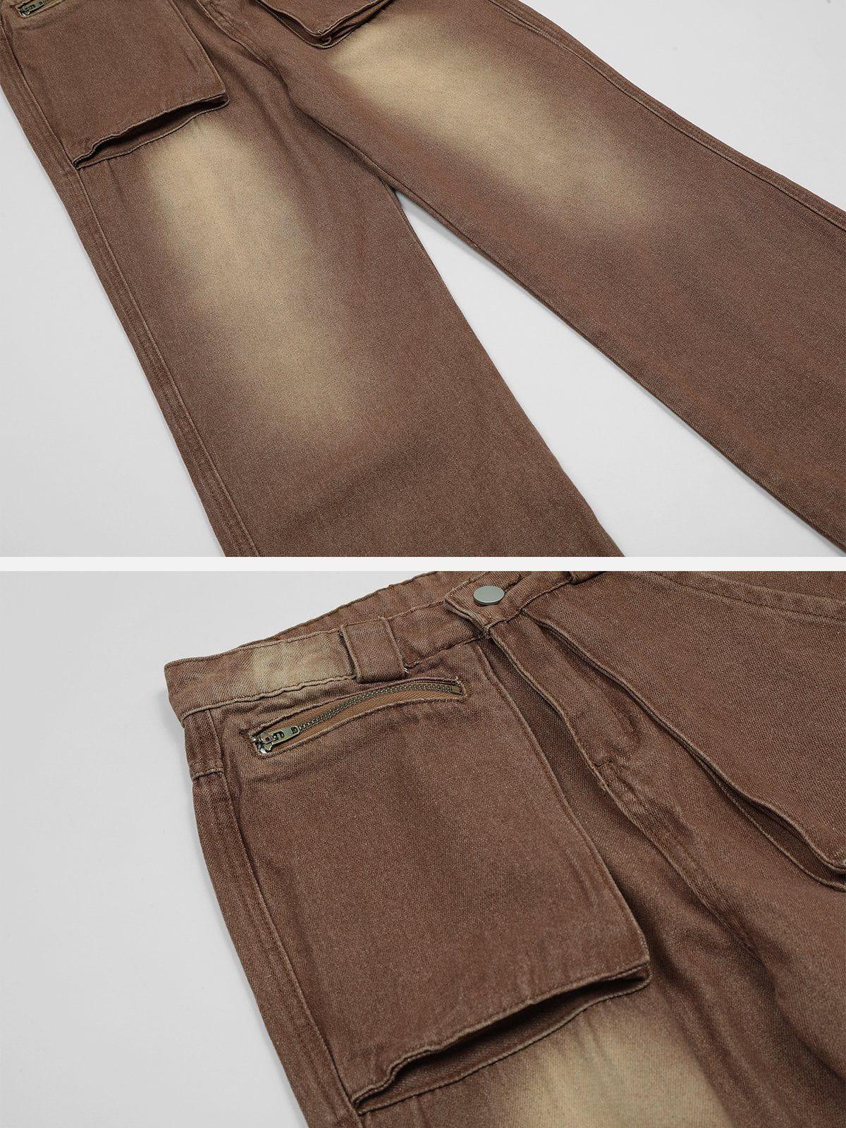 Vintage Water-Wash Jeans