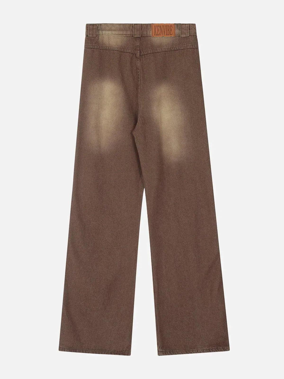 Vintage Water-Wash Jeans