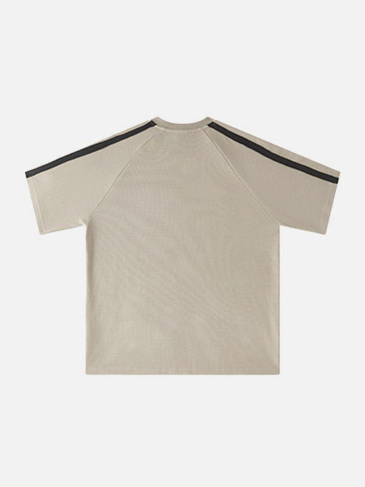Waffle Stripes Tee