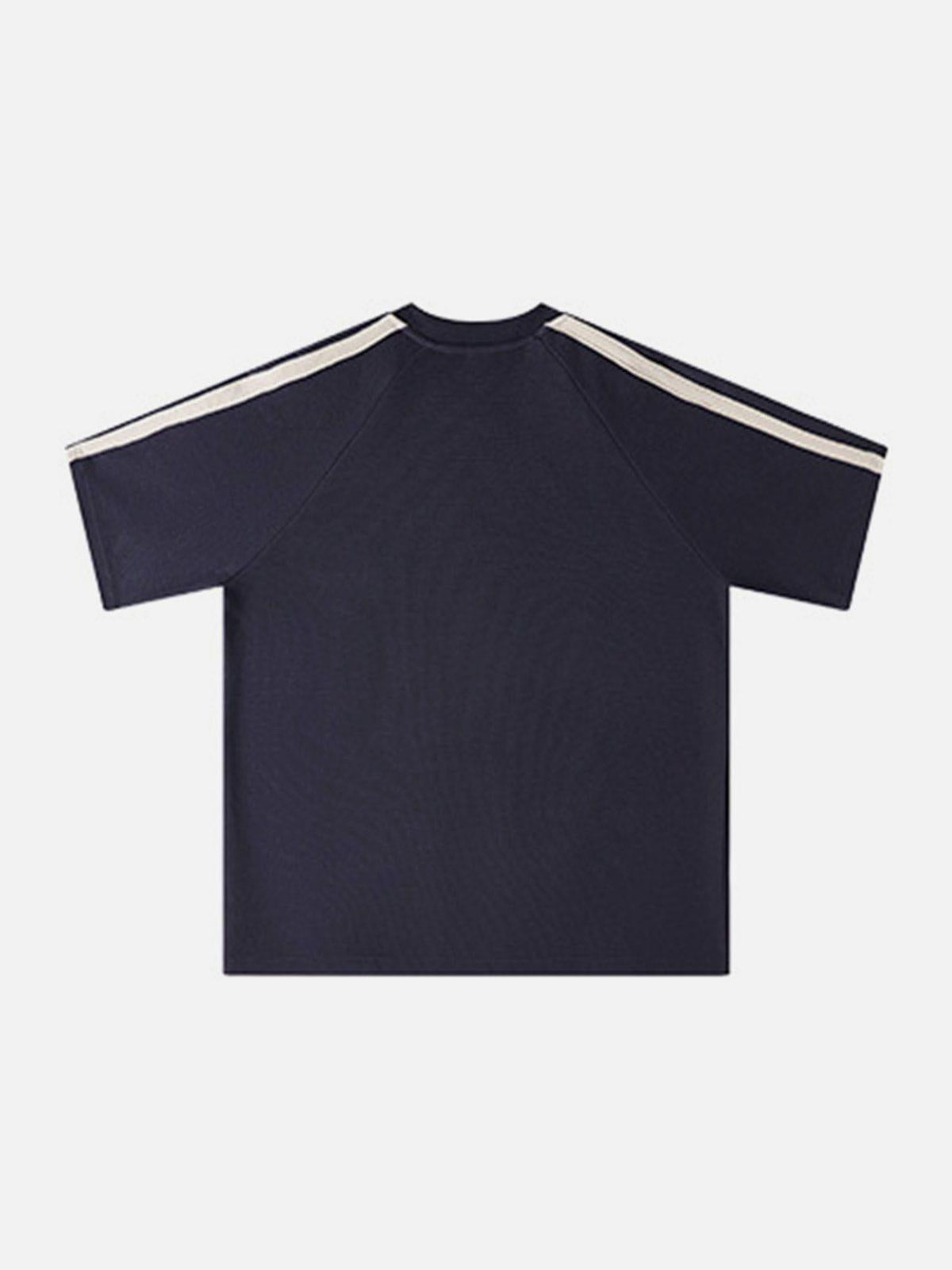 Waffle Stripes Tee
