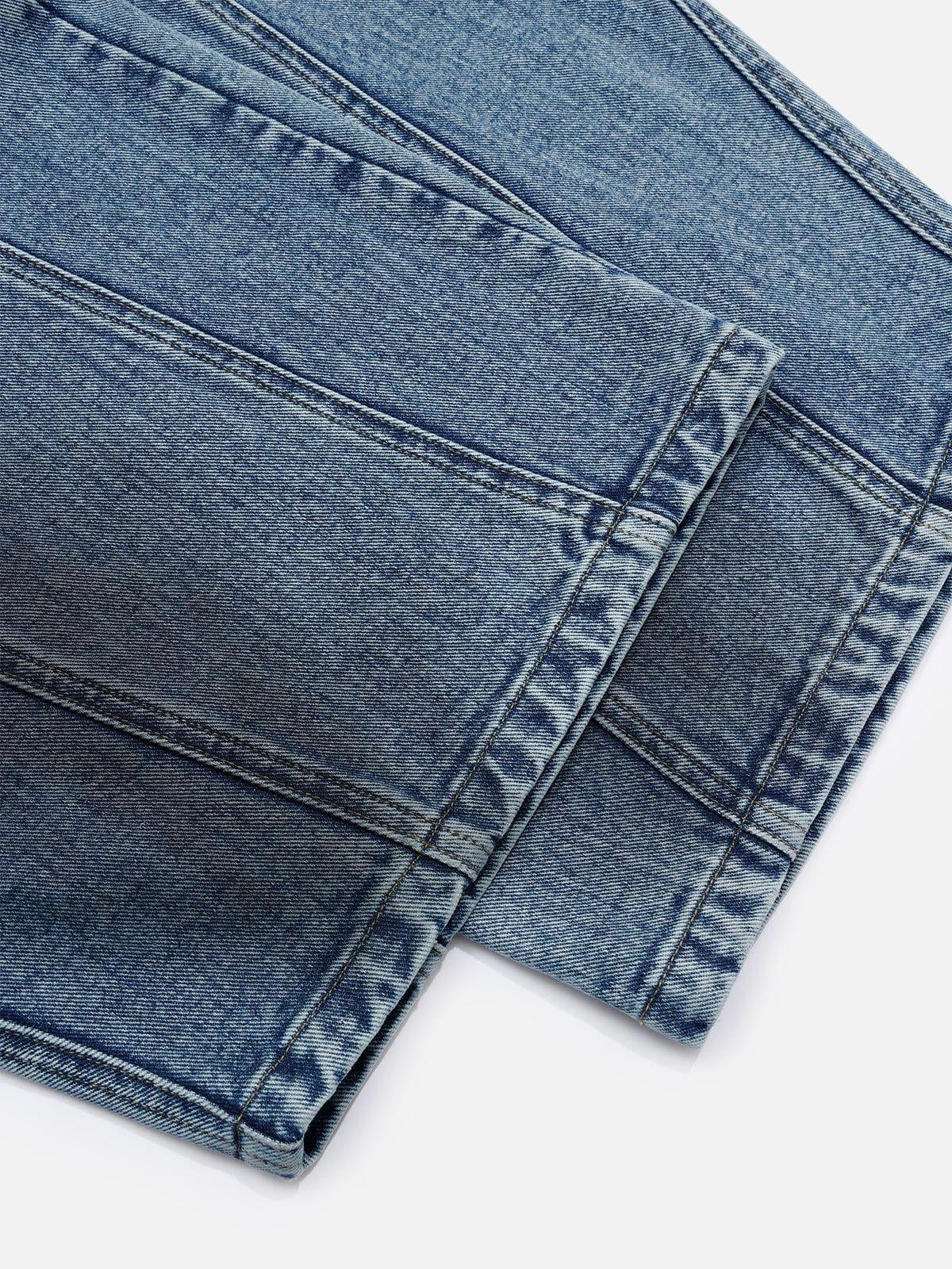 Washed Barrel Loose Jeans
