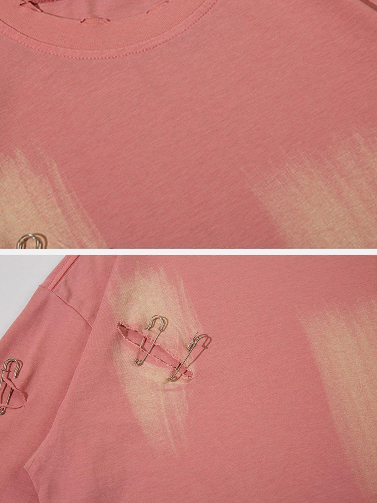Washed Broken Holes Tee