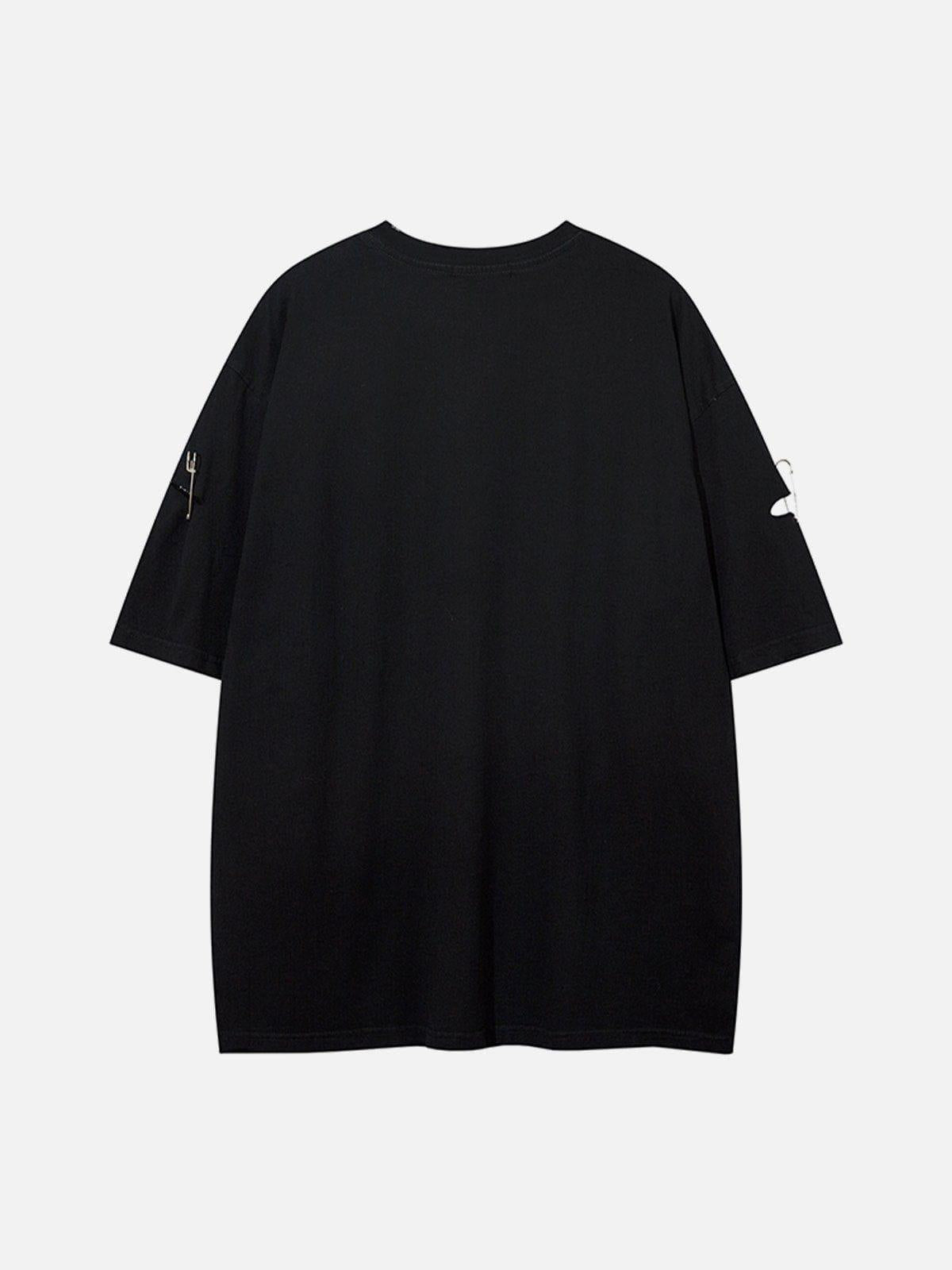 Washed Broken Holes Tee