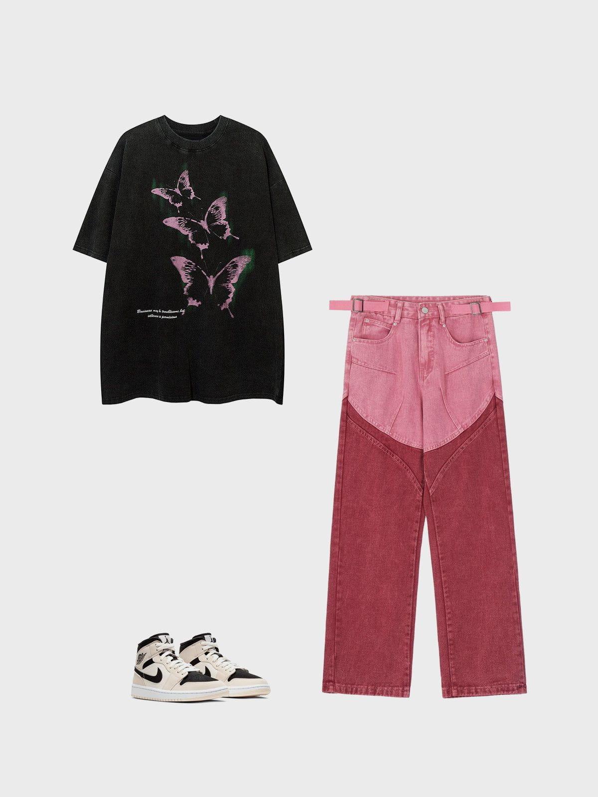 Washed Butterfly Graphic Tee