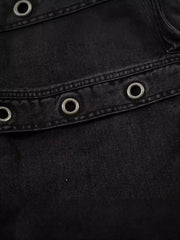 Washed Cargo Jeans