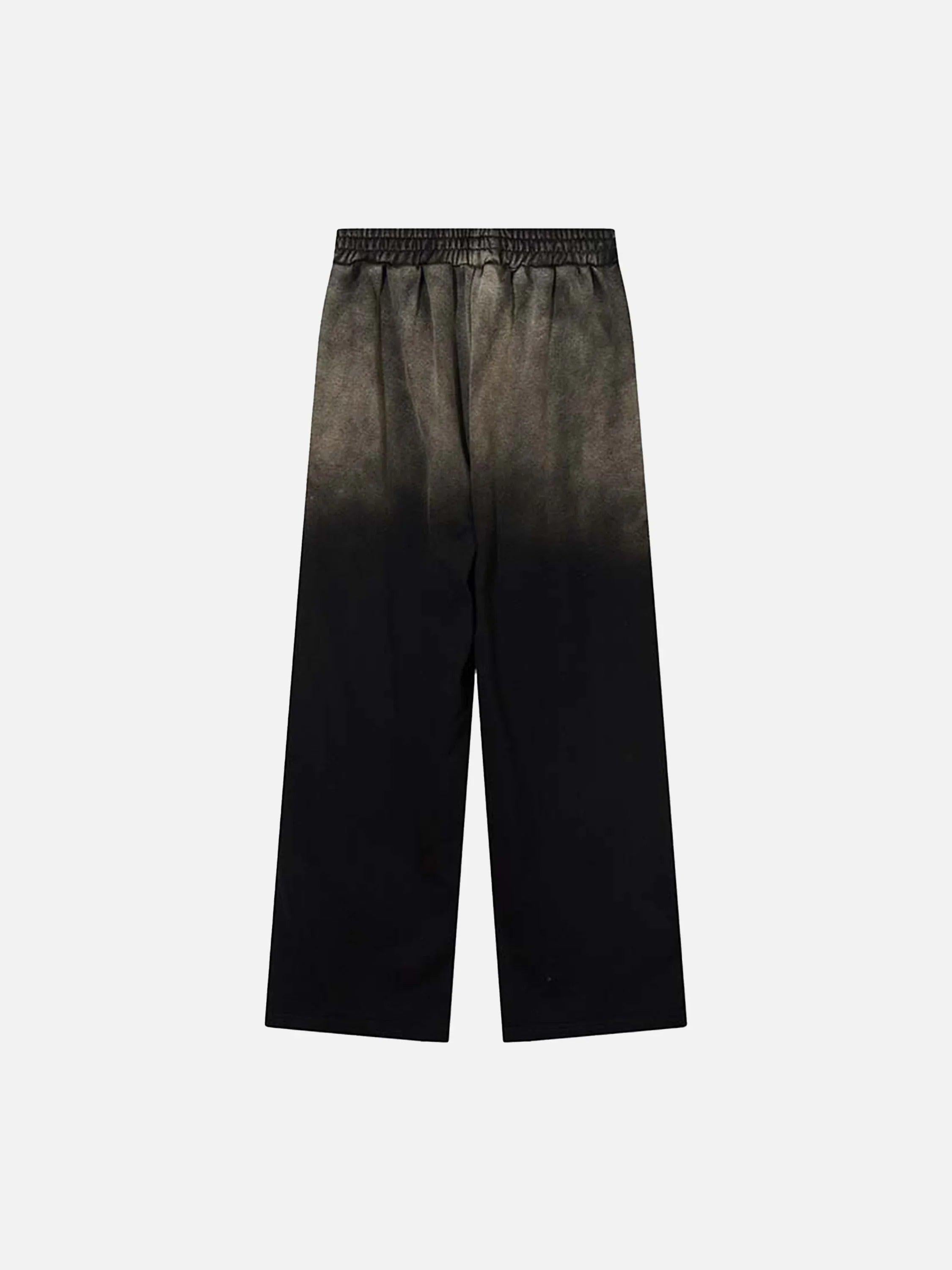 Washed Gradient Drawstring Sweatpants