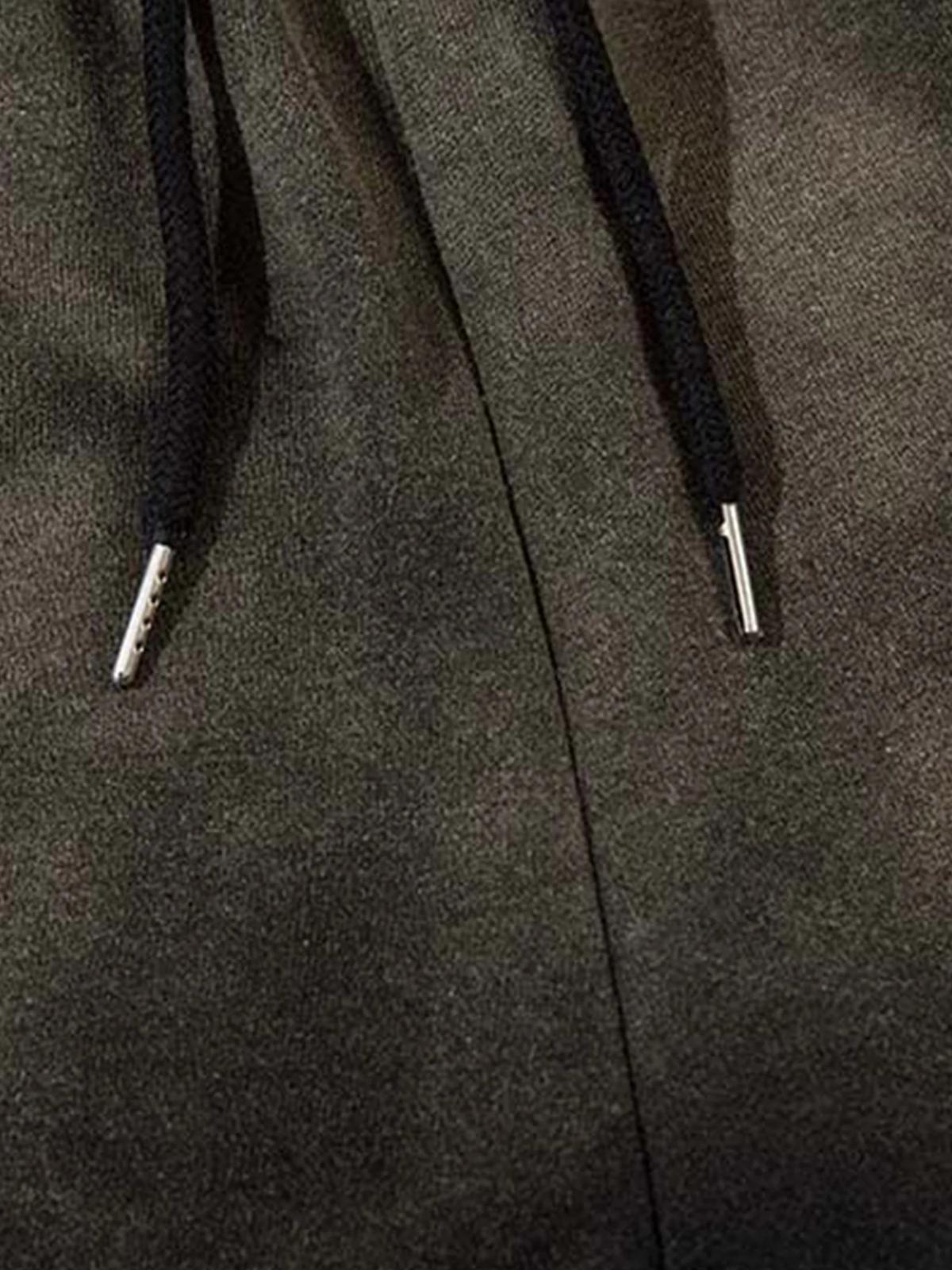 Washed Gradient Drawstring Sweatpants