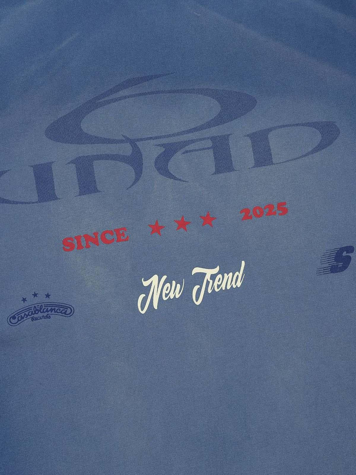 Washed Letters Graphic T-Shirt