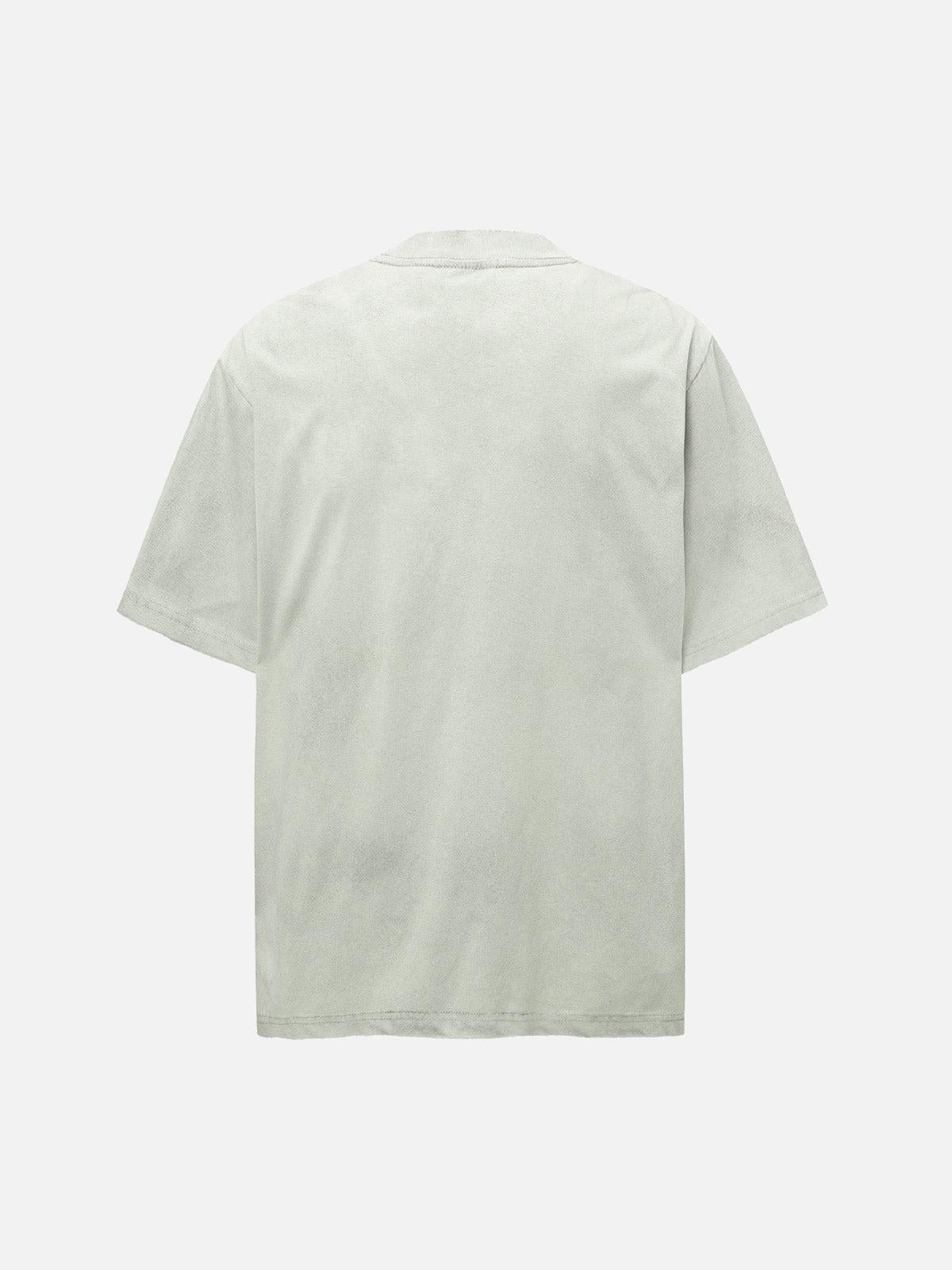 Washed Lightning Oversized T-Shirt