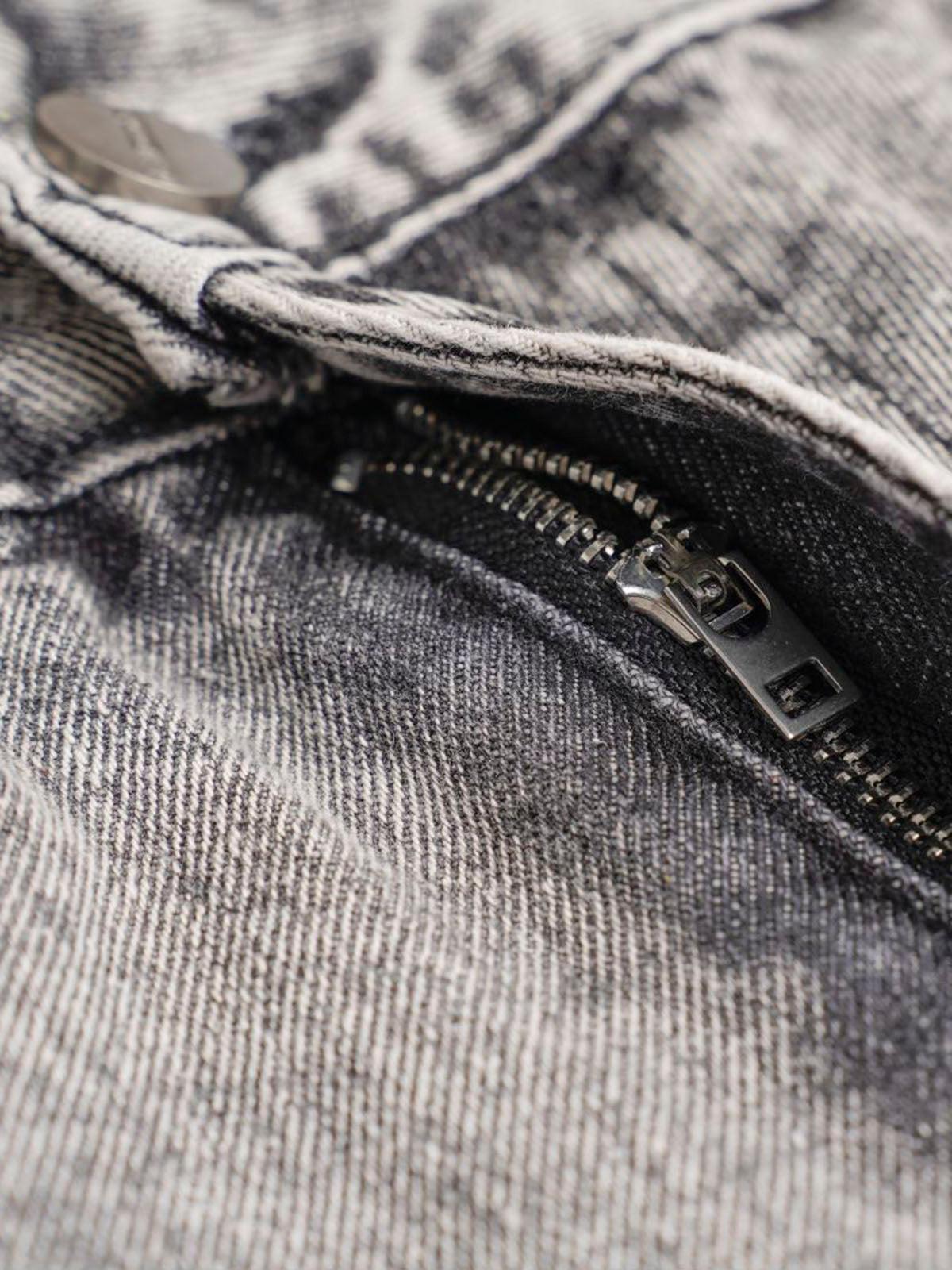Washed Multi-Pocket Cargo Jeans