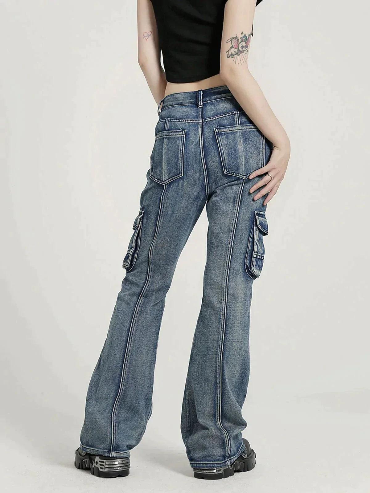 Washed Old Slim Fit Jeans