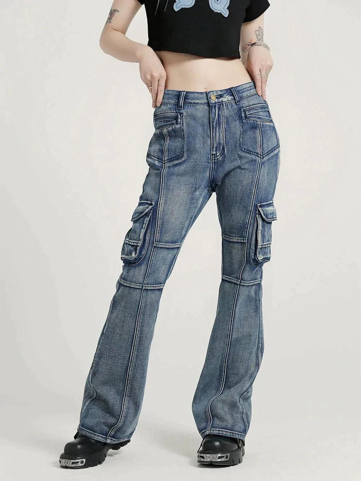 Washed Old Slim Fit Jeans