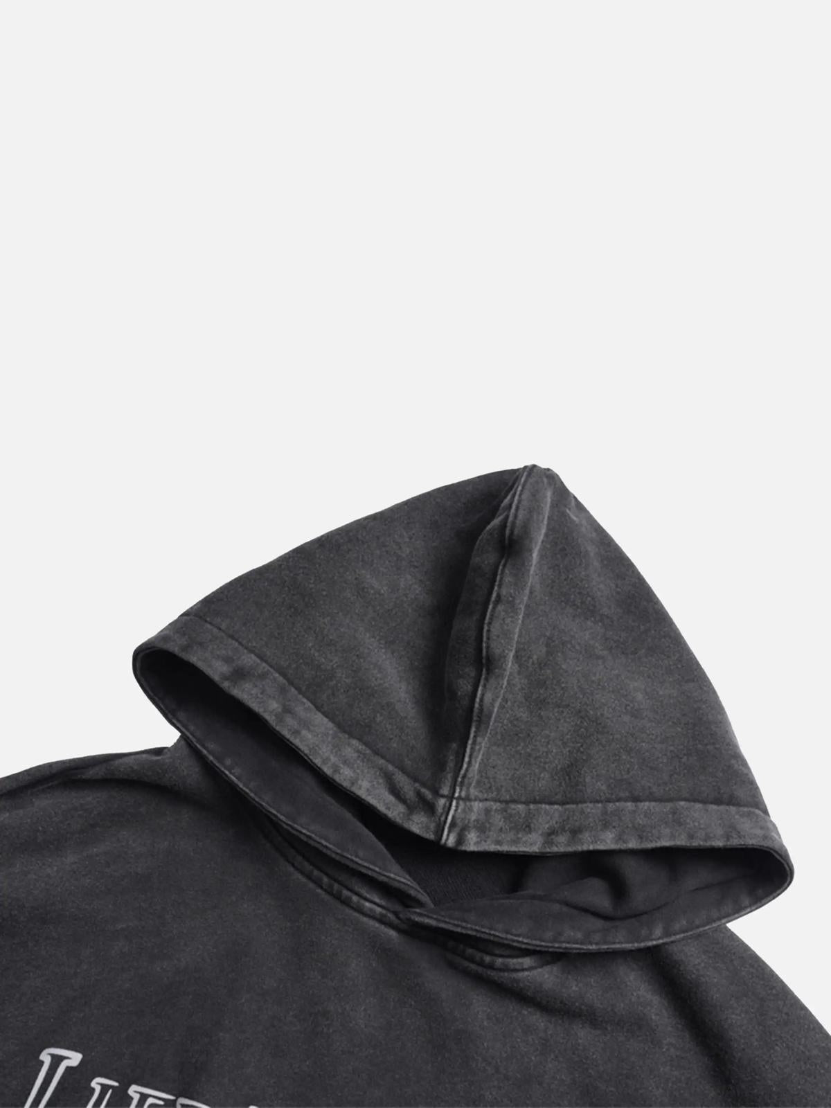 Washed Paint Splash Hoodie