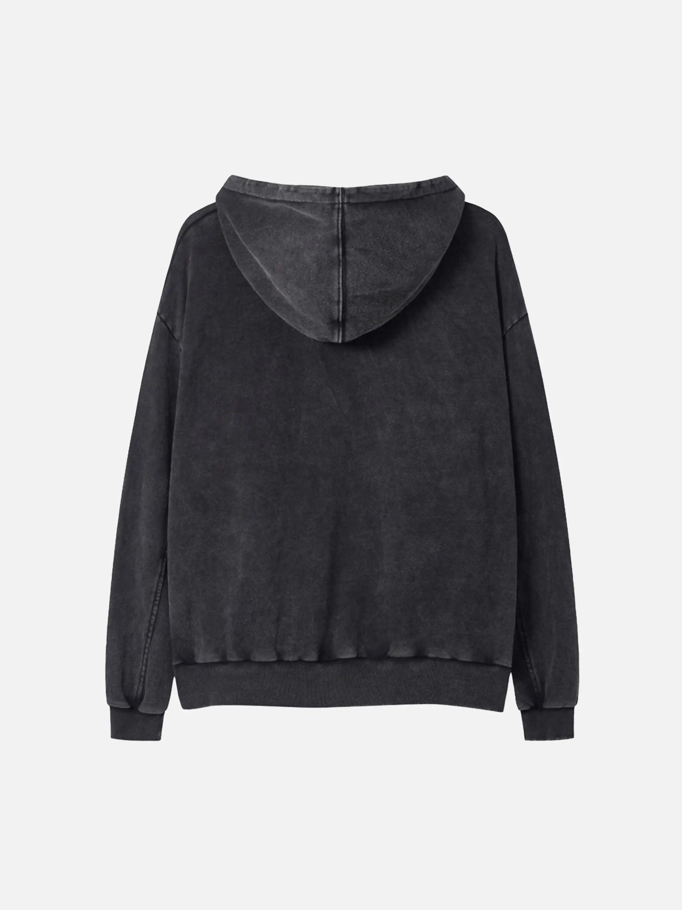 Washed Paint Splash Hoodie