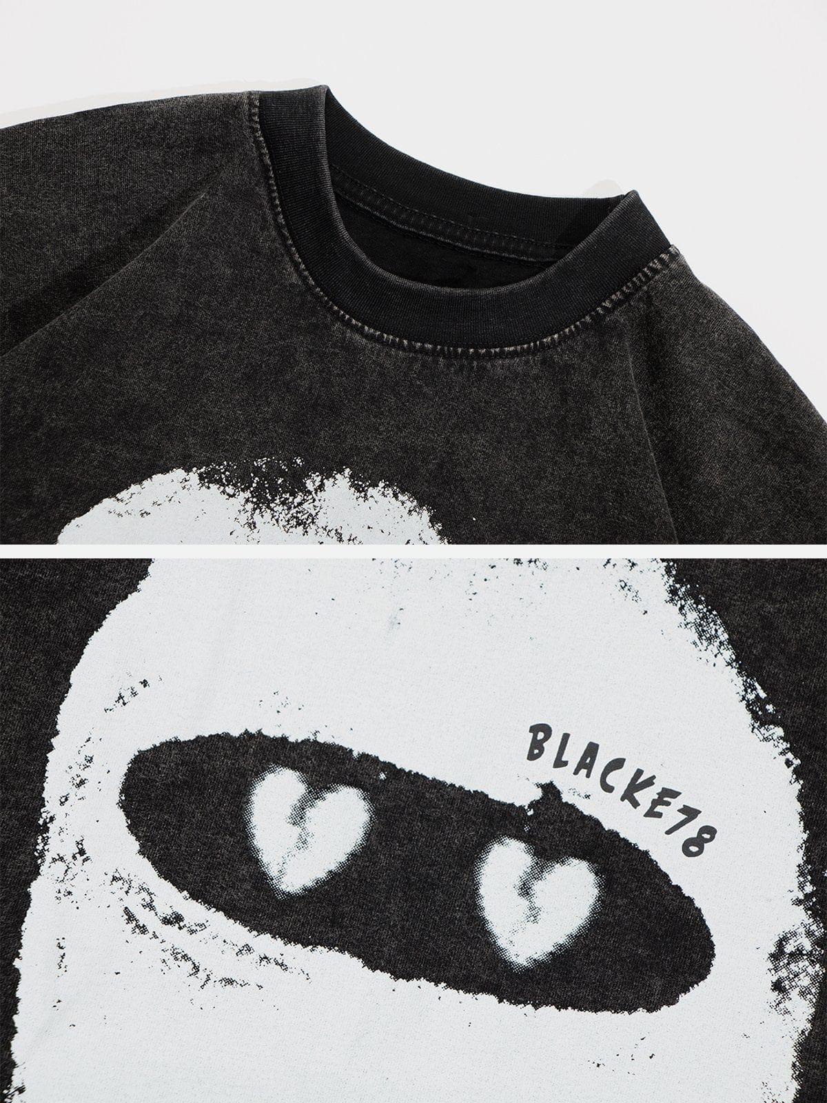 Washed Spectre Print Tee