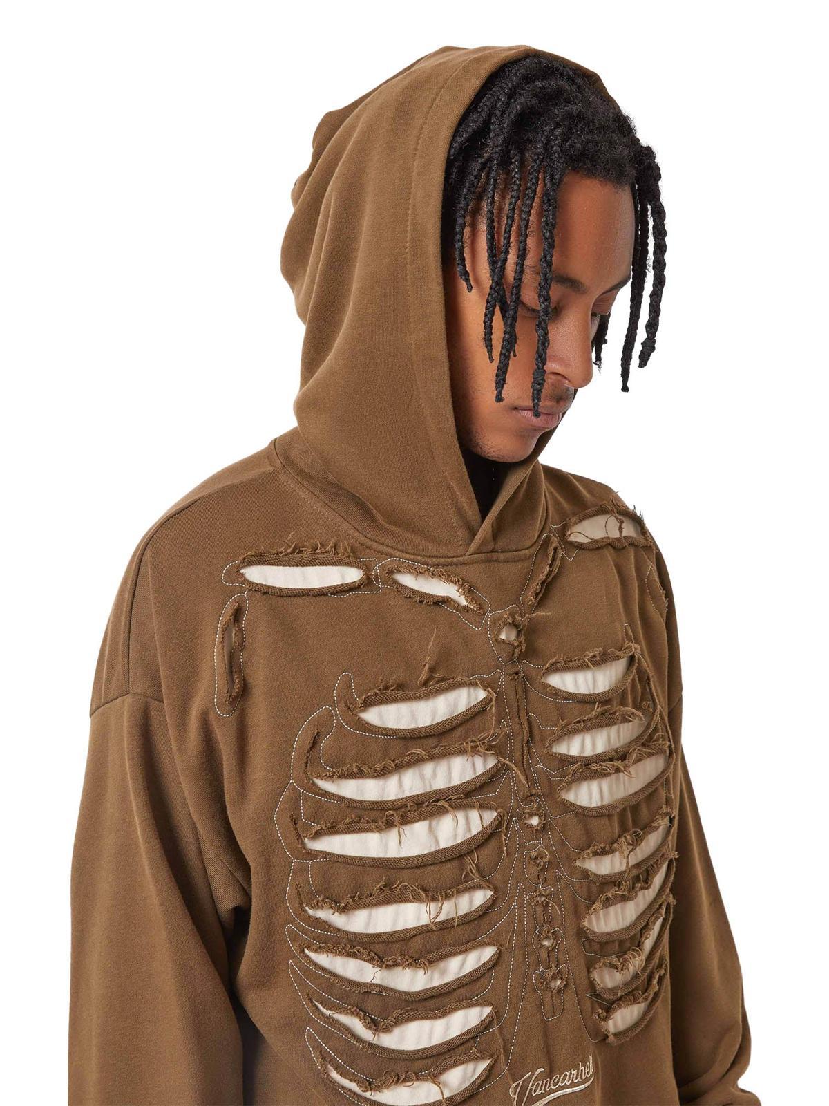 Washed Streetwear Aged Look Hoodie