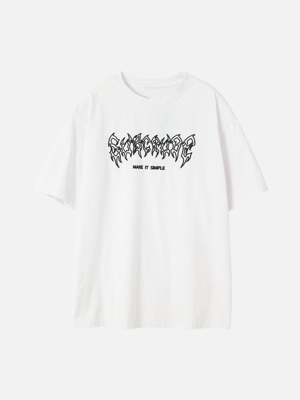 Washed Wings Print Tee