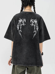 Washed Wings Print Tee
