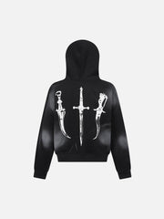 Wasteland Zip-Up Cardigan
