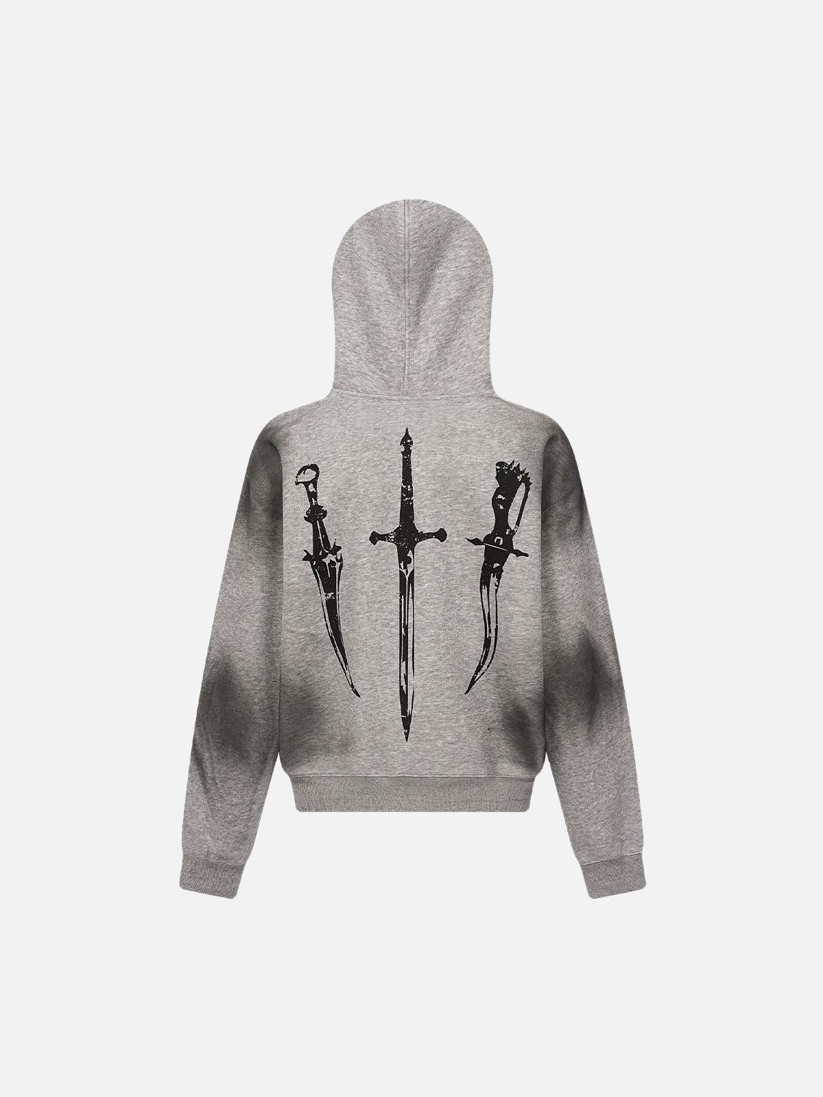 Wasteland Zip-Up Cardigan