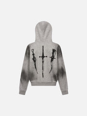 Wasteland Zip-Up Cardigan