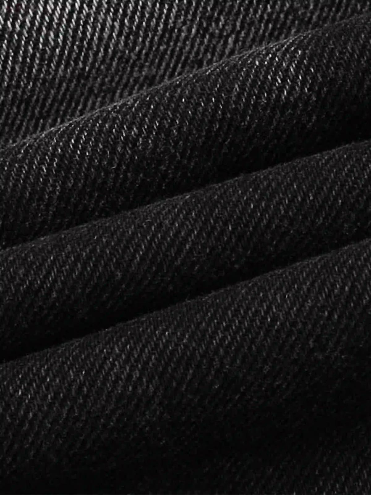 Water Ripple Multi-Pocket Cargo Jeans