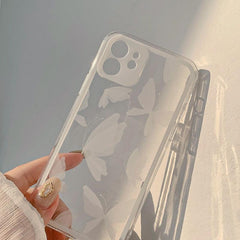 White Butterfly iPhone Case