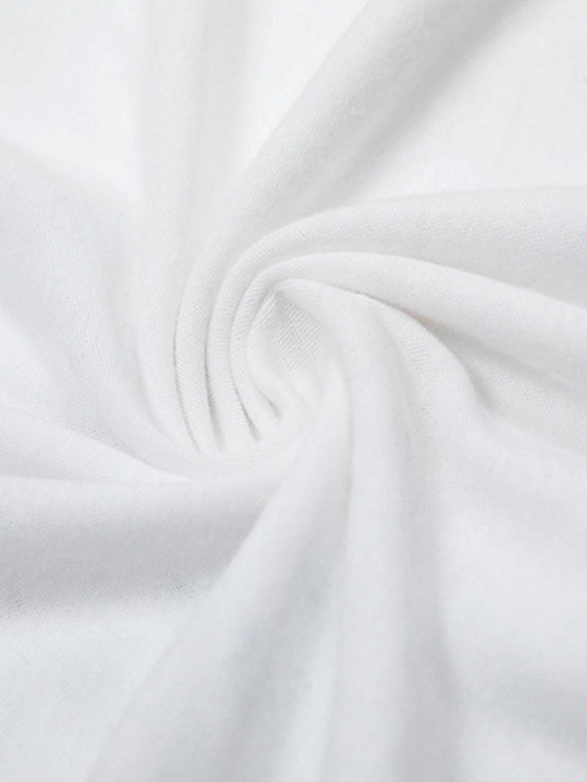 White Tiger Print T-Shirt
