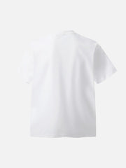 White Tiger Print T-Shirt