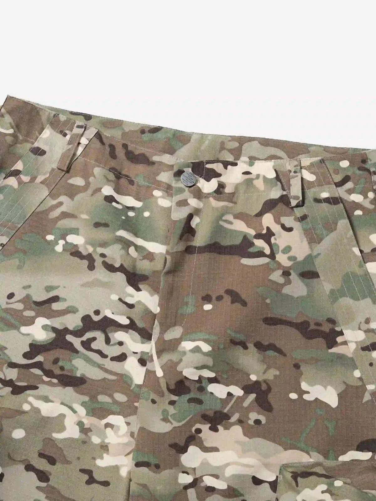 Workwear Camouflage Hip-Hop Street Casual Pants