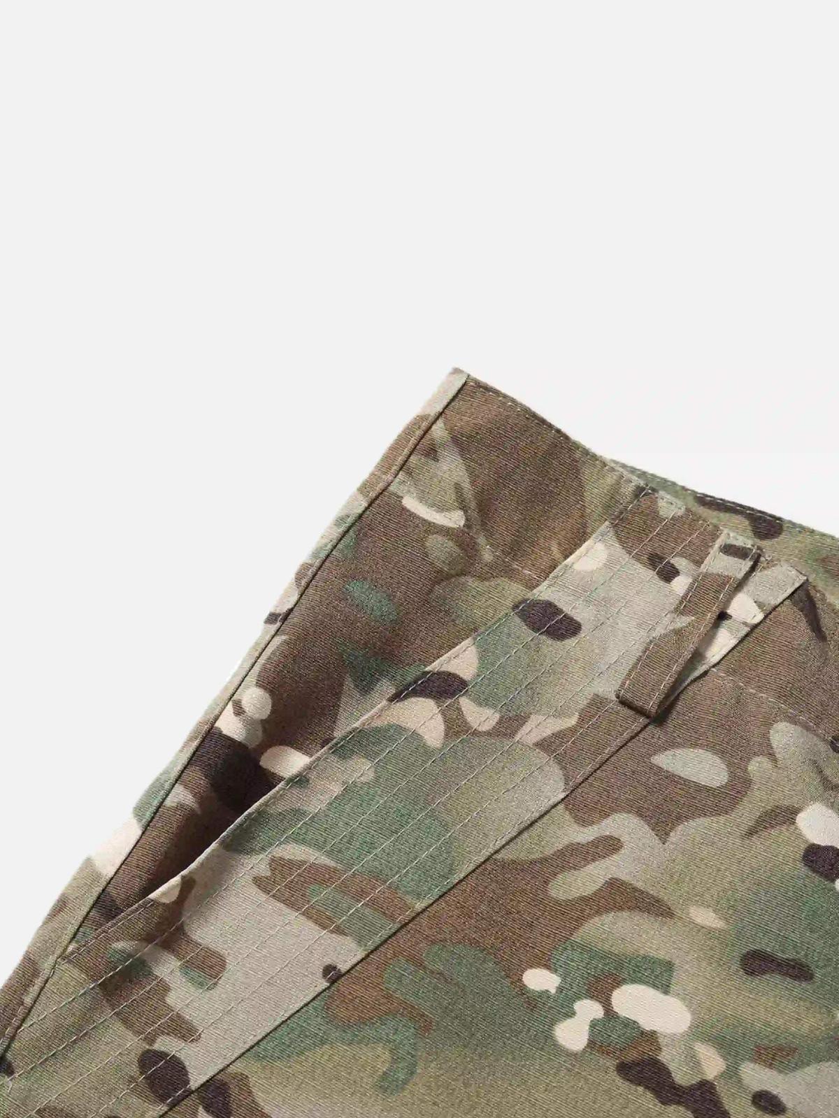 Workwear Camouflage Hip-Hop Street Casual Pants