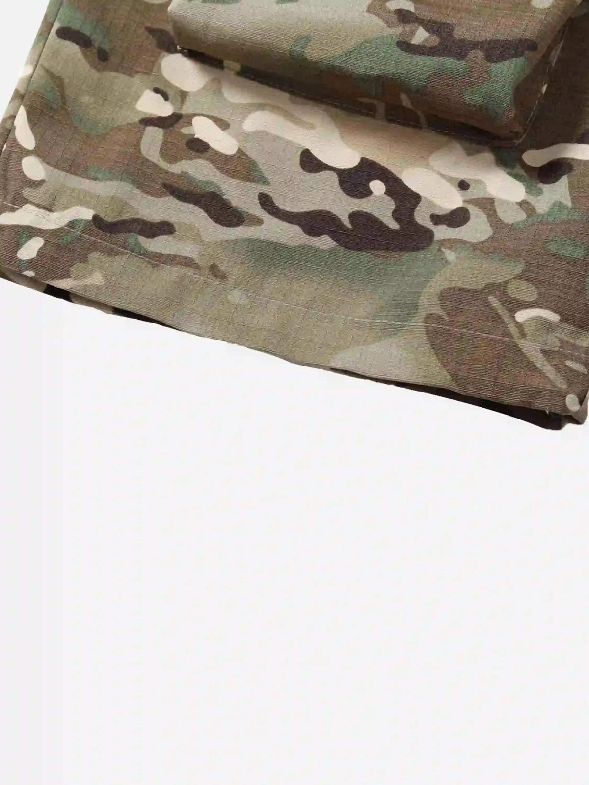Workwear Camouflage Hip-Hop Street Casual Pants