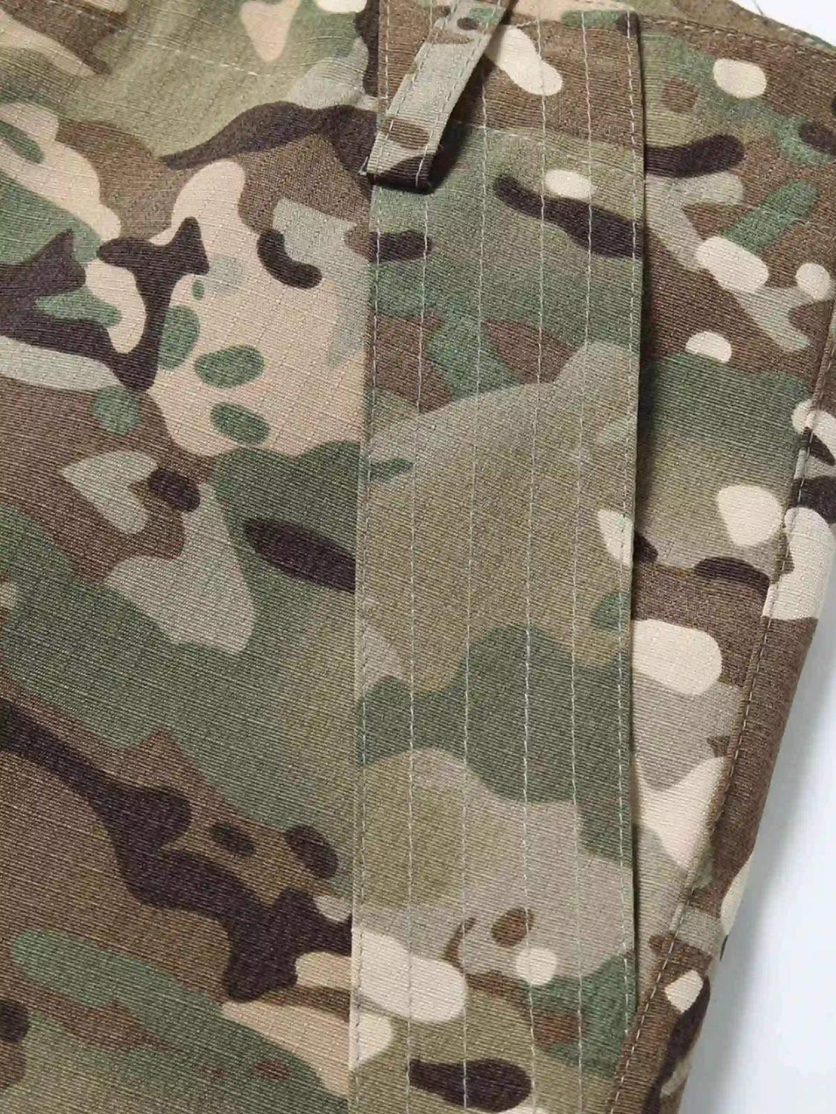 Workwear Camouflage Hip-Hop Street Casual Pants