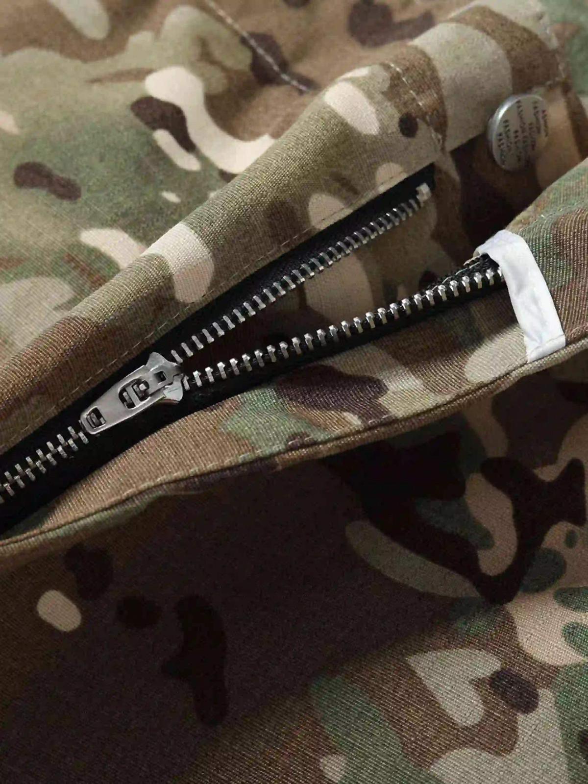Workwear Camouflage Hip-Hop Street Casual Pants