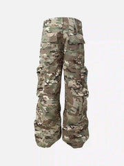Workwear Camouflage Hip-Hop Street Casual Pants