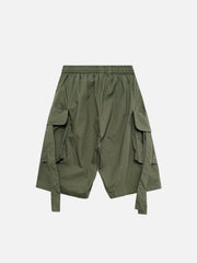 Woven Ribbon Big Pocket Short
