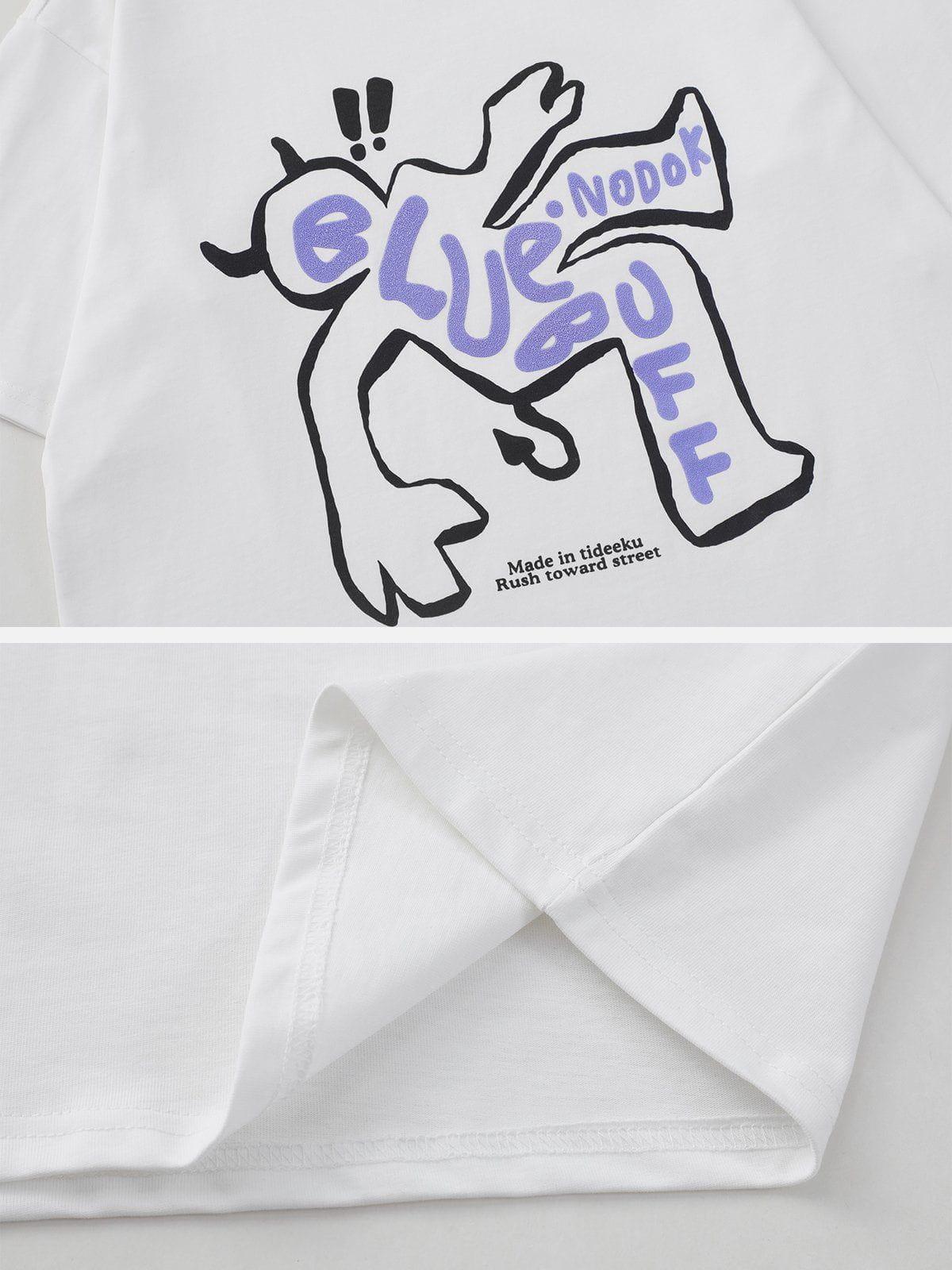 Wrestling Demon Print Tee