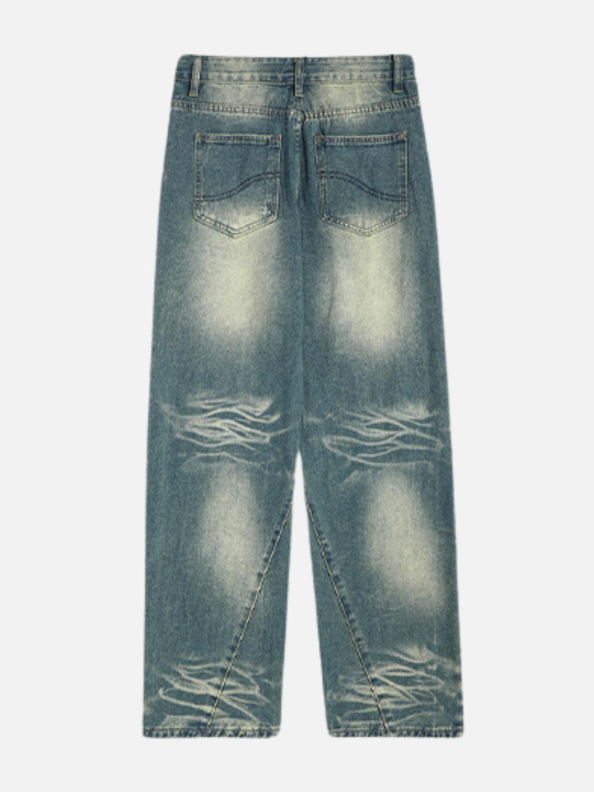 Wrinkle Vintage Washed Jeans
