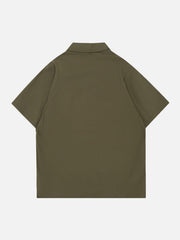 Zip Patchwork Tee