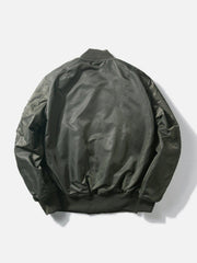 ZIP UP Solid Color Winter Coat